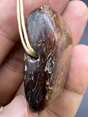 Rare Ancients Old Tumbled Tiger Eye Stone Specimens Stone Bead From Afghanistan