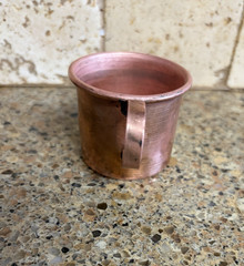 Vintage Copper Kitchenware Lot Small Cup Pot Pan Funnel Kettle
