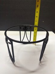 Longaberger Wrought Iron Plate Stand #71523 Foundry Collection S*