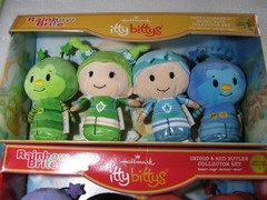 8 Hallmark Itty Bittys Rainbow Brite Hammy Indigo Red Butler Romeo Lucky Champ