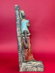 Rare Pharaonic Stela of God Hathor : Authentic Ancient Egyptian Artifact 1200 BC