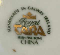 Bone China Shell Jewelry Dish – Royal Tara Book Of Kells Handmade In Ireland
