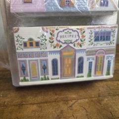 The Lenox Village 1994 Recipe Box no cards New In Original Packaging