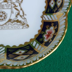 Commemorative Dish 2451 Traditional Imari Pattern Derby Building Society Ltd Ed