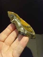 Lower Paleolithic – Fine Acheulean lateral scraper. c.450,000 BP.