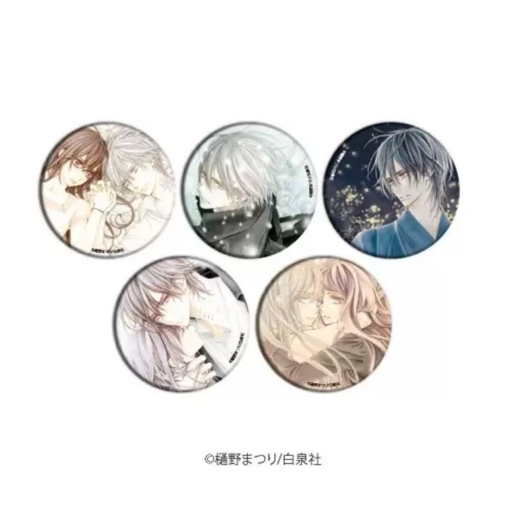 Vampire Knight Can Badge Set Matsuri Hino Memories Complete Collection