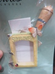 Hallmark Marjolein Bastin SUNFLOWER & PHOTO FRAME Magnet Nature’s Sketchbook-NIP