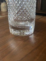 Tall Vintage Rogaska Crystal Vase~Art Deco~HEAVY~Quality Piece~EUC~Signed~1950’s