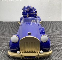 La Prairie Switzerland Large Blue & Gold Luxury Store Display Car w Original Box