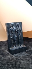 Rare Ancient Egyptian Statue Khafre and His Wife Pharaonic Antiques BC Antique