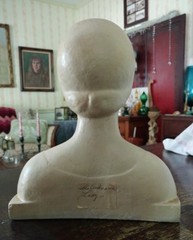 Florentine Art Plaster 132 Antique 1914 Unknown Woman by Donatello