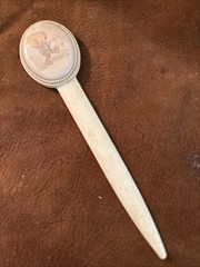 Vintage 1970s Precious Moments Betsey Clark Hallmark Plastic 7” Letter Opener