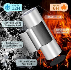 Billie Jean Live Stainless Steel Tumbler & Metal Straw – 20 oz Michael Jackson