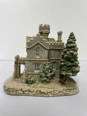 Lilliput Lane “Eamont Lodge” – Christmas Lodge Collection 1991 – Handmade in Uk