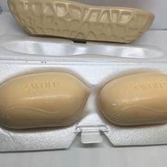 Avon Mr. Peanut Nutty Soap Dish W/2 Bars Of Soaps Original Box Vintage NOS