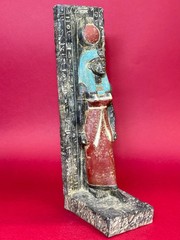 Rare Pharaonic Stela of God Hathor : Authentic Ancient Egyptian Artifact 1200 BC