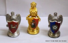 Pick 1 (One) Piece of Franklin Mint Royal Houses of Britain Heraldic Chess Set