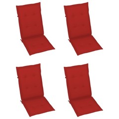 Outdoor Recliner Chairs 3 Pcs Patio Chair with Cushions Solid Wood Acacia vidaXL