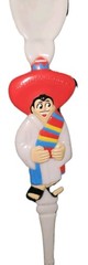 Vintage South Of The Border Pedro Plastic Back Scratcher Souvenir Tassel Handle