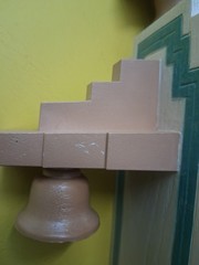 Vintage Burwood Southwest Decor Home Interiors Aztec Wall Sconces Candle Holders
