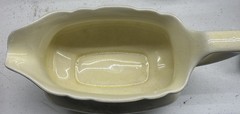 Old/Vintage Dish by W. S. George “LIDO” Canarytone USA #297A Loc#E52
