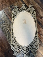 1975 Burwood Wall Mirror Hollywood Regency Ornate Gold Large 4975 32.5”x15”