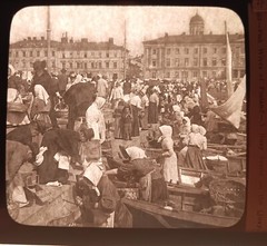 6 NORWAY SWEDEN DENMARK FINLAND whaling vtg antique glass magic lantern slide