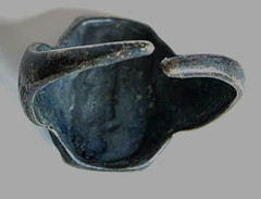 300 BC Ancient Roman Silver Ring Venus goddess love beauty fertility prosperity