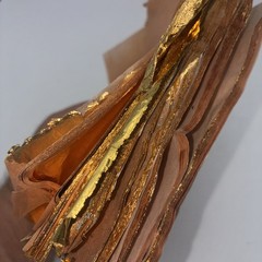 German GOLD METAL LEAF 6 Books- 25 Sheets 5.5″ x 5.5″ Each Read Description