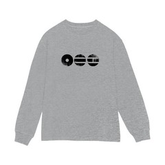 BTS Long Sleeve T-Shirt Gray Size Medium