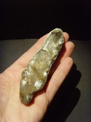 Lower Paleolithic – Fine Acheulean elongated flake scraper c.450,000 BP.