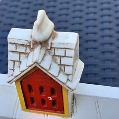 Vintage 1975 HOMCO Plastic Wall Plaques Red Barn And Farmhouse Kitchen Wall Art