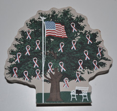 Cats Meow 2002 Special Event Unity Tree (NY Firefighters & Police Heroes