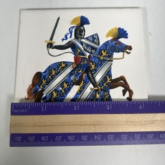 Vintage Ceramic Tiles H & R Johnson England British Knights Edward Plantagenet