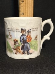 Antique Charlie & Charlotte Porcelain Childs Nursery Rhyme Cup
