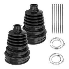 CV Joint Boot Kit, Flexible Silicone Constant Velocity Joint Boot with 2 2 PCS