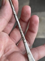Antique Silver Plated Cocktail Fork Victorian – Edwardian 19th – 20th C.
