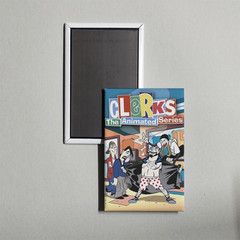 Clerks [2000] Mini TV Show Poster Fridge Locker Magnet