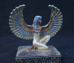 Authentic Ancient Egyptian Antique Rare Goddess Isis Statue Figurine Egyptian BC