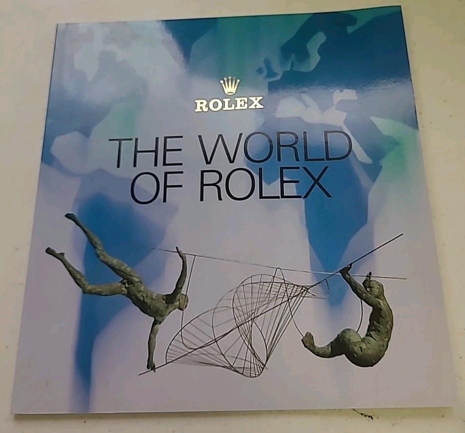 Rolex “The World of Rolex” Catalog Booklet – Printed in Switzerland – Dealer Cop