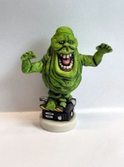 Harmony Kingdom artst Neil Eyre Designs Halloween Green Ghost Box Slimer