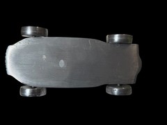 Cast Aluminum Roadster Decorative Art Auto Paperweight Desk Piece diecast