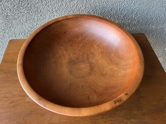John Dodge Meyer Bowl Sculpture Mid Century Modern Modernist Woodworking