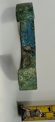SUPERB ANGLO-SAXON COPPER ALLOY PENANNULAR BRACELET RING DOT FOUND BEDFORDSHIRE