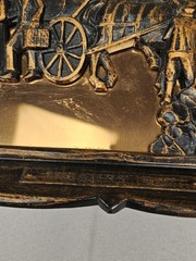 Vintage 1970’s Coppercraft Guild Wall Decor – Traveler’s Rest14x9″