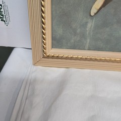 1940’s (2)Vtg Florence Kroger Ballerina Prints, Mid-Century Shabby Chic Signed
