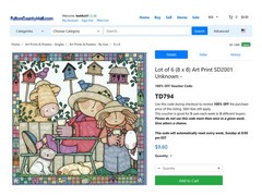 (8 x 8) Art Print SD2001 Unknown