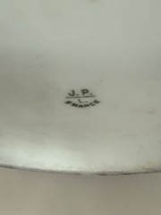 Antique Limoges France Large Hand Painted Porcelain Jardiniere