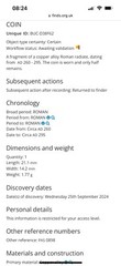 Selection of Finds Recorded With The Portable Antiquities Scheme (z32)