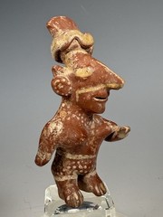 Pre-Columbian West Mexico Jalisco Terracotta Female Figure ca. 300 BCE-300 CE